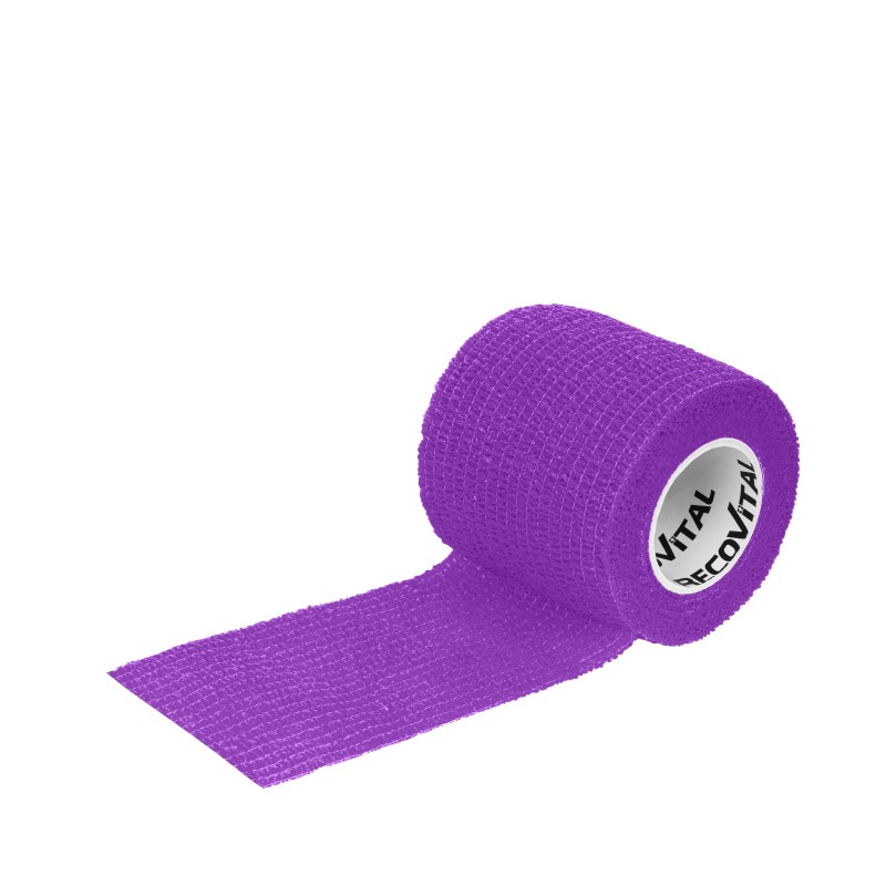 Bandaż kohezyjny 5 cm x 4,5m filetowy GORZKI 1 sztuka