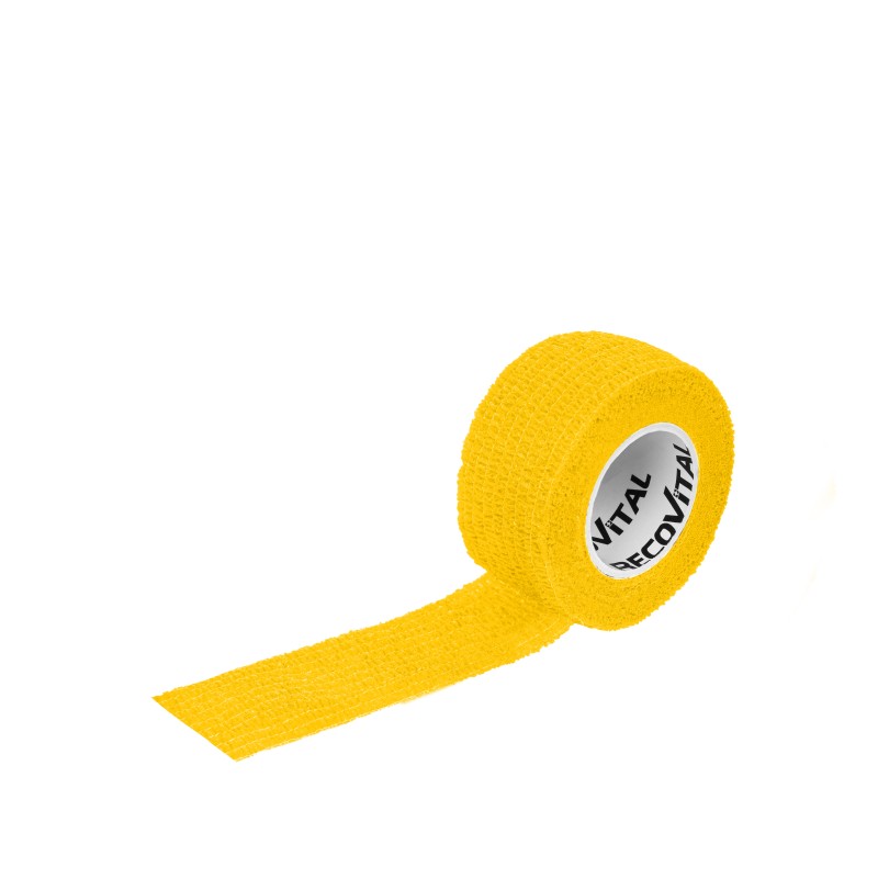 Bandaż kohezyjny 2,5 cm x 4,5m żółty 1 sztuka
