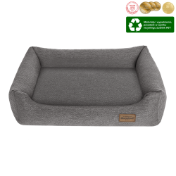 RECOBED Kanapa Harmony ciemny szary rozmiar L: 100 x 80 x 16 cm