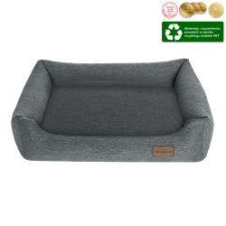 RECOBED Kanapa Harmony granat rozmiar L: 100 x 80 x 16 cm