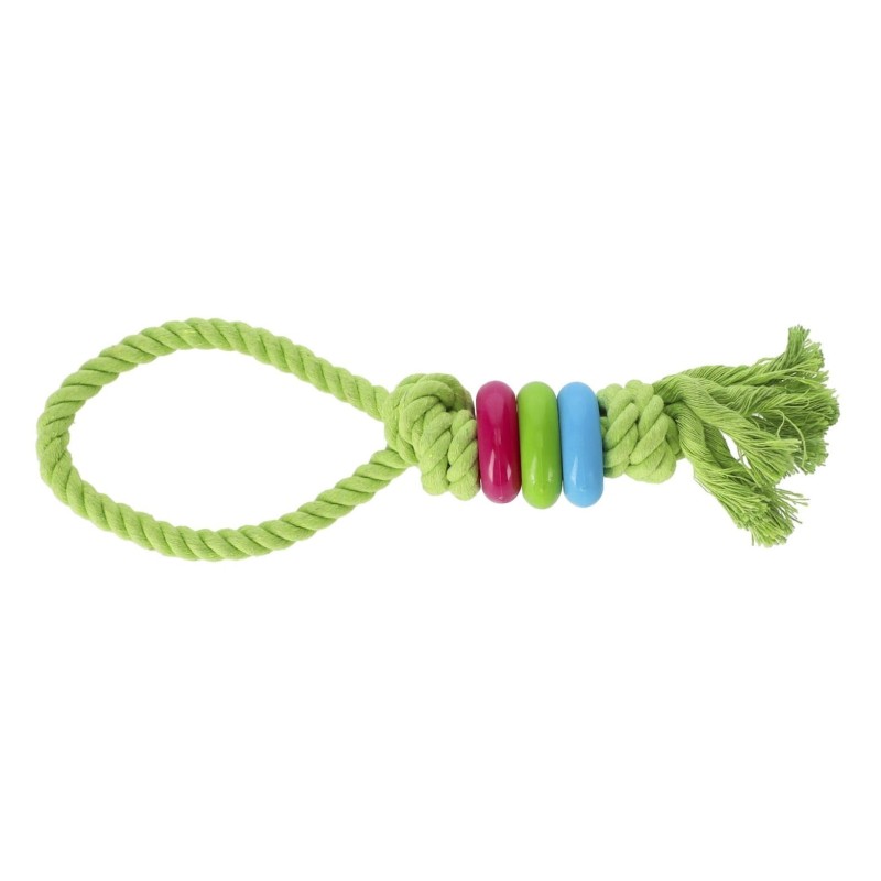 DINGO Pierścienie Denta Fresh 30 cm zielona