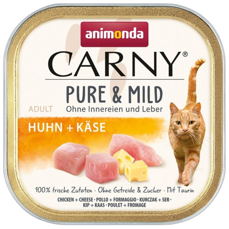 ANIMONDA Carny Pure and Mild kurczak z serem 100g