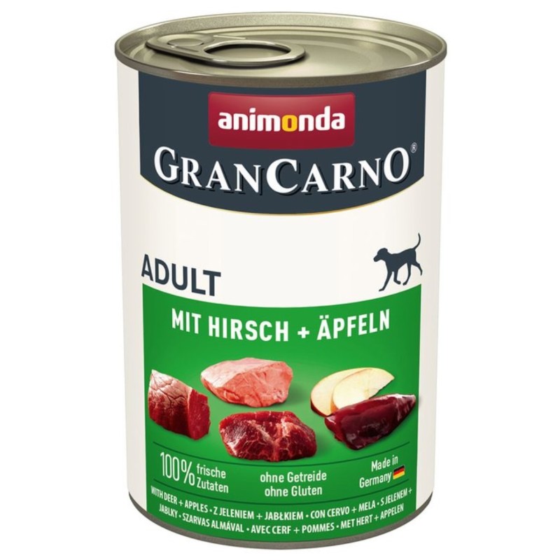 ANIMONDA PIES GranCarno Adult z jeleniem i z jabłkami 800g