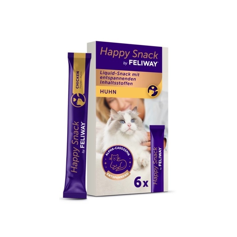 FELIWAY Happy Snack Chicken - przysmak relaksujący 6 szt.