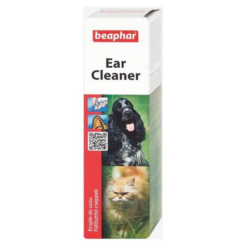BEAPHAR Ear Cleaner - krople do uszu dla psów i kotów 50ml
