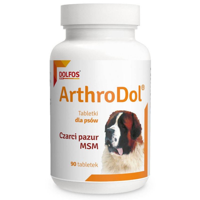 DOLFOS Arthrodol - preparat przeciwbólowy i przeciwzapalny dla psów 30 tabl.