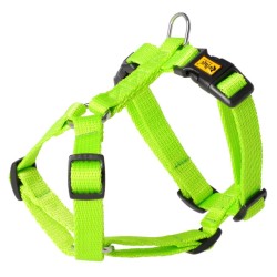 DINGO Szelki z Taśmy Dwupaskowe GUARD ENERGY dwie klamry - zielone S