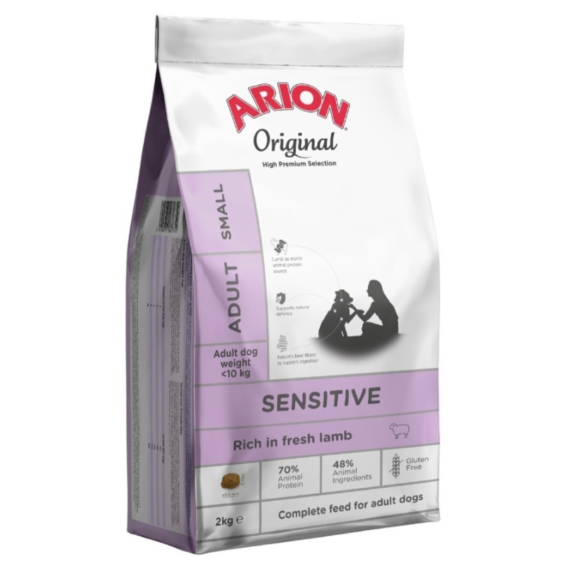 ARION Original Sensitive Small Breeds - Lamb 7,5kg + 1kg GRATIS