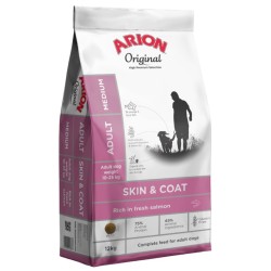 ARION Original Skin and Coat Medium Breeds - Salmon 12 kg