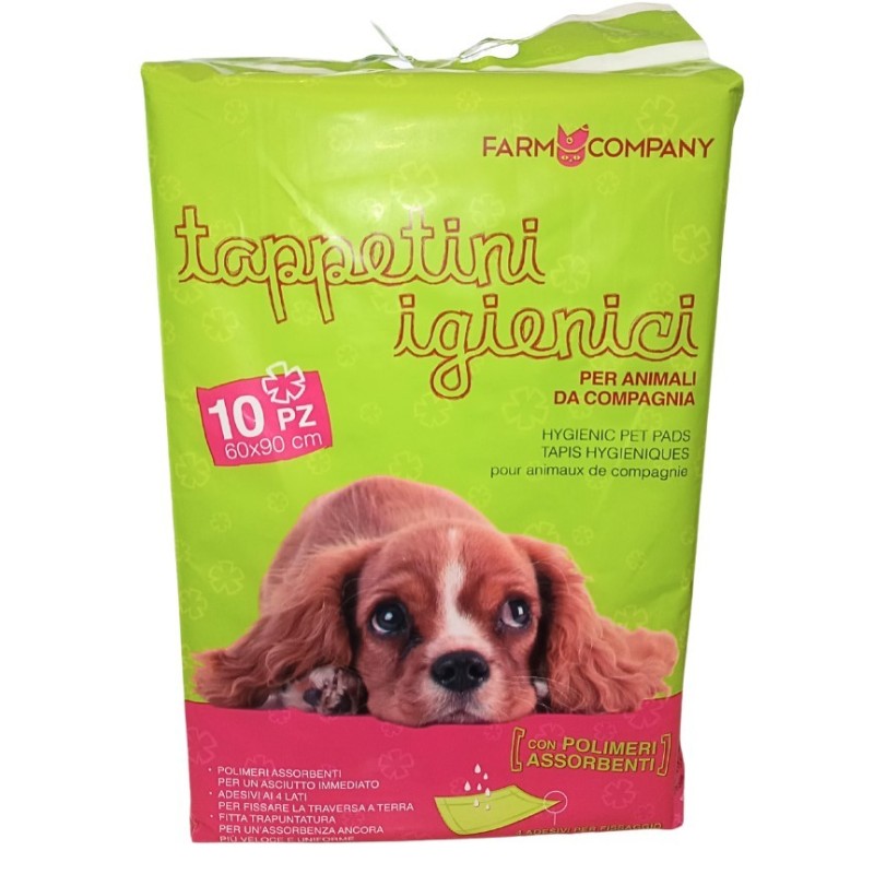 FARM COMPANY maty treningowe, podkład dla psa 60 x 90 cm 10 szt.