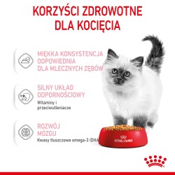 ROYAL CANIN Kitten Instinctive karma mokra w galaretce dla kociąt do 12 miesiąca życia 24x 85g