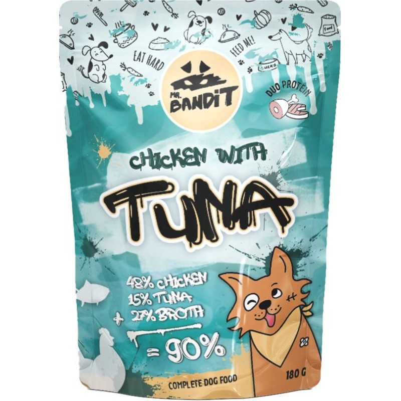 MR. BANDIT Chicken with Tuna 180g