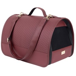 AMIPLAY Transporter New York -  Burgundowy M