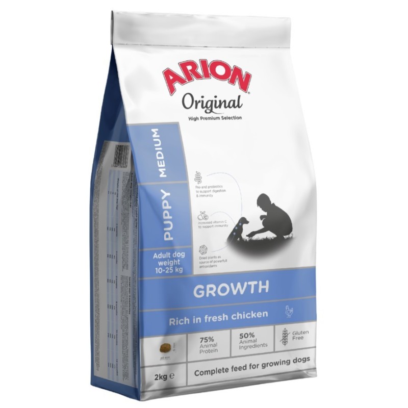 ARION Original Growth Chicken Puppy Medium Breeds 2 kg