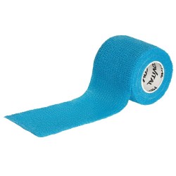 RECOVITAL Bandaż kohezyjny niebieski 5 cm x 4,5 m 1 sztuka