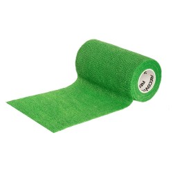 RECOVITAL Bandaż kohezyjny zielony 10 cm x 4,5 m 1 sztuka