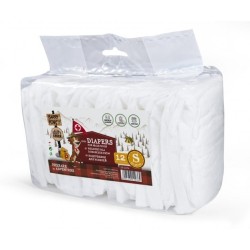 BARRY KING Pieluchy dla psów - 12 szt L