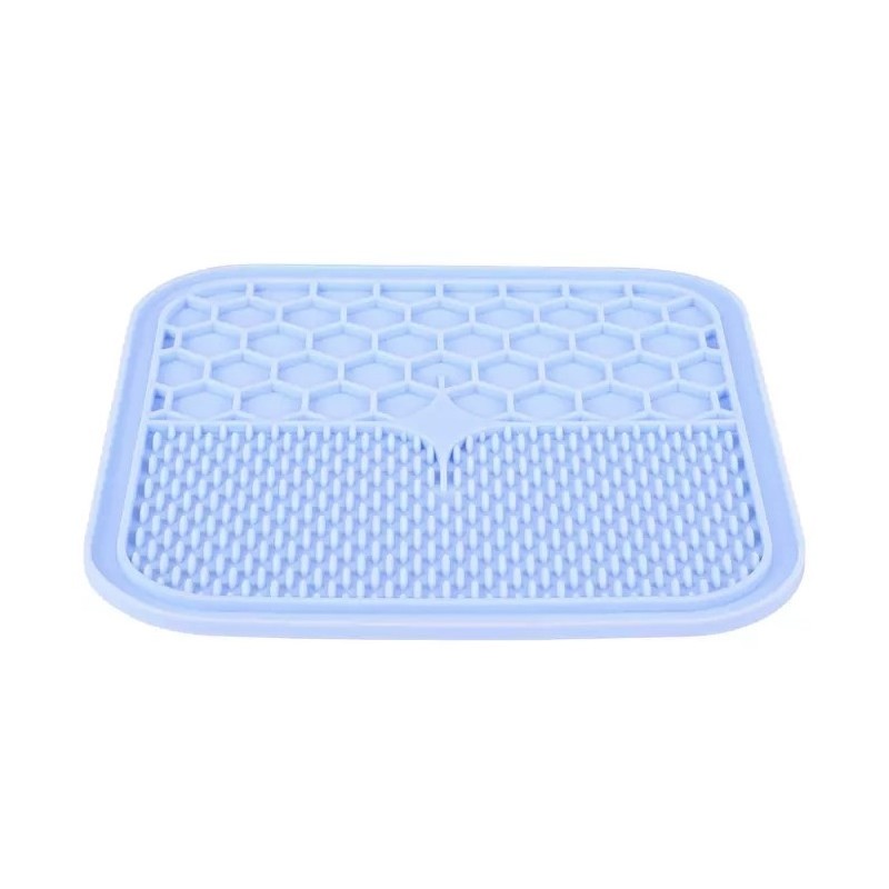 ZOLUX Silikonowa mata do lizania - niebieska 30 x 30 cm