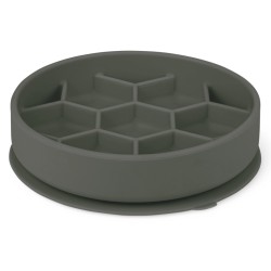 ZOLUX Silikonowa miska spowalniająca jedzenie - szara M