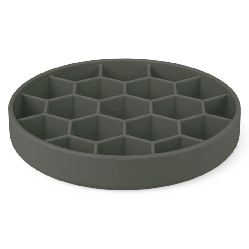 ZOLUX Silikonowa miska spowalniająca jedzenie - szara L