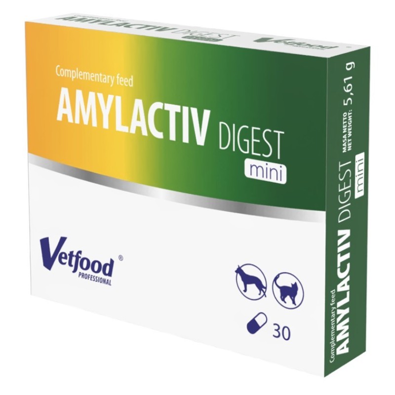 VETFOOD Amylactiv Digest MINI - 30 kapsułek