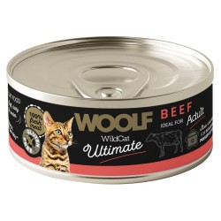 WOOLF Wild Cat Ultimate Can Beef Pate - wołowina 85g