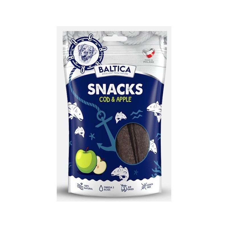 BALTICA EXCELLENT Snack Cod and Apple 80g
