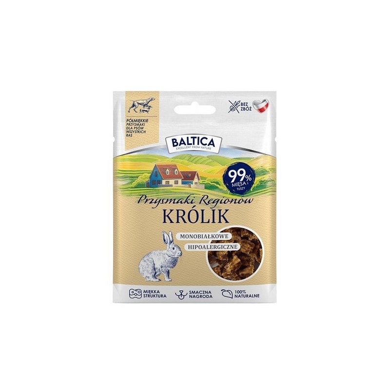 BALTICA PRZYSMAKI REGIONÓW półmiękkie królik 30g