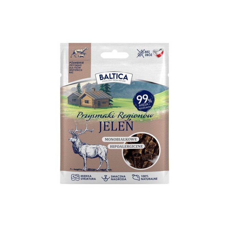 BALTICA PRZYSMAKI REGIONÓW półmiękkie jeleń 30g
