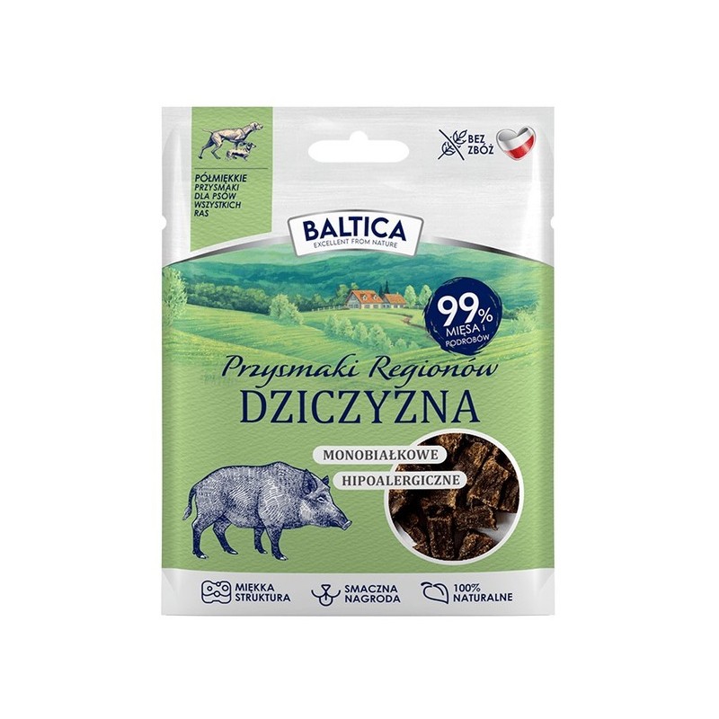 BALTICA PRZYSMAKI REGIONÓW półmiękkie dziczyzna 80g