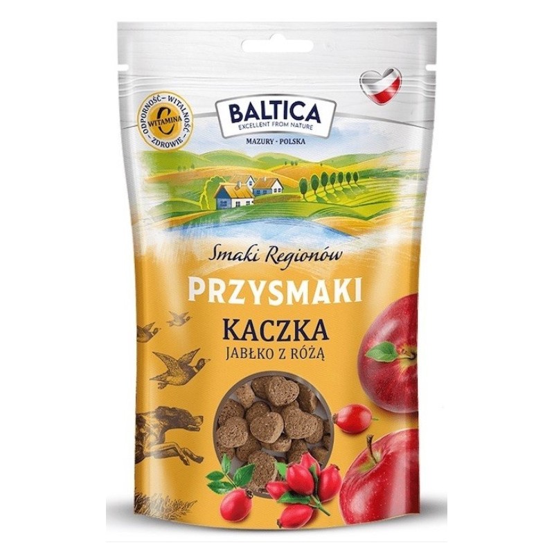 BALTICA PRZYSMAKI REGIONÓW Kaczka z jabłkiem i różą 100g