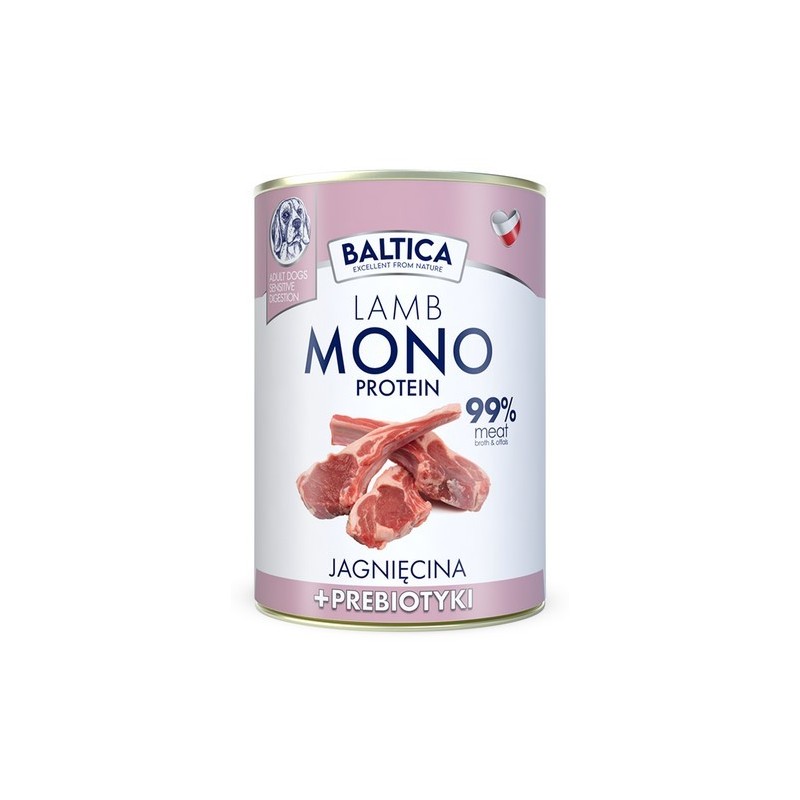 BALTICA NUTRACEUTIC Lamb 99% and prebiotics 400g