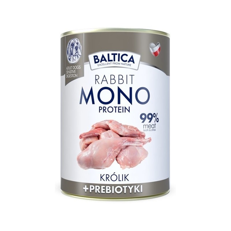 BALTICA NUTRACEUTIC Rabbit 99% and prebiotics 400g