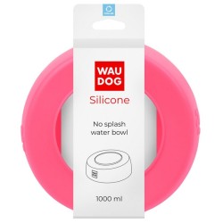 WAUDOG Silicone miska niewysypka, 1 l różowy