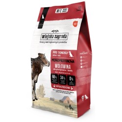 WIEJSKA ZAGRODA PIES Monobiałkowa Wołowina - rozmiar chrupek M/L 12 kg