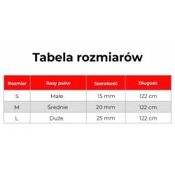 WAUDOG Nylon smycz nylonowa, wzór NASA21 M