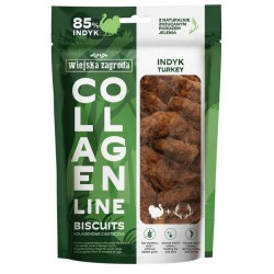 WIEJSKA ZAGRODA PIES Kolagenowe ciasteczka Indyk 90g