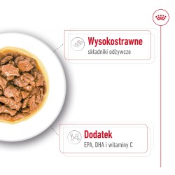 ROYAL CANIN X-Small Adult karma mokra w sosie dla psów dorosłych, ras miniaturowych do 4 kg 12x 85g