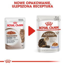 ROYAL CANIN Ageing +12 karma mokra w galaretce dla kotów dojrzałych 24x 85g