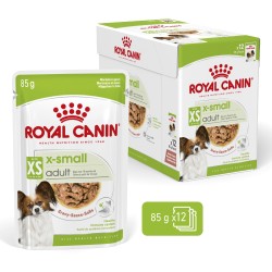ROYAL CANIN X-Small Adult karma mokra w sosie dla psów dorosłych, ras miniaturowych do 4 kg 24x 85g