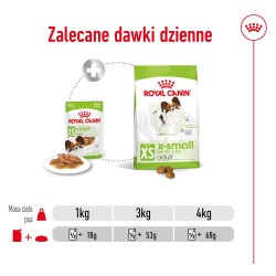 ROYAL CANIN X-Small Adult karma mokra w sosie dla psów dorosłych, ras miniaturowych do 4 kg 48x 85g