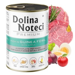 DOLINA NOTECI PIES PREMIUM Perliczka z jabłkiem 400g
