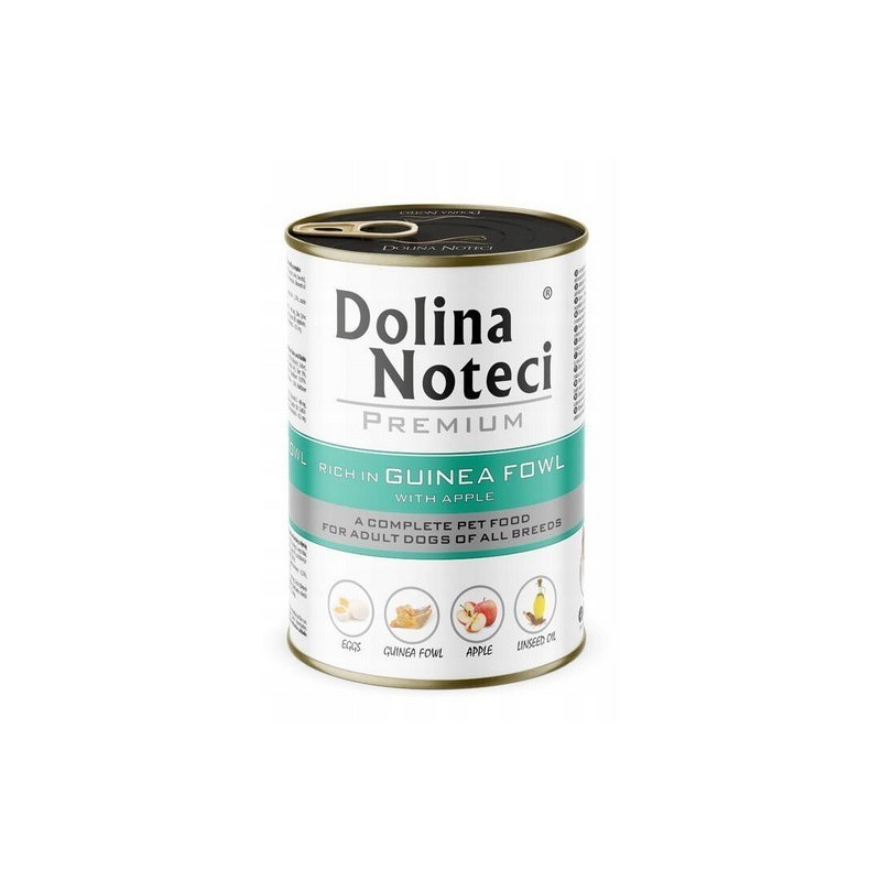 DOLINA NOTECI PIES PREMIUM Perliczka z jabłkiem 800g