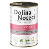 DOLINA NOTECI PIES PREMIUM Cielęcina z zielonym groszkiem 800g