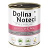 DOLINA NOTECI PIES PREMIUM Cielęcina z zielonym groszkiem 400g