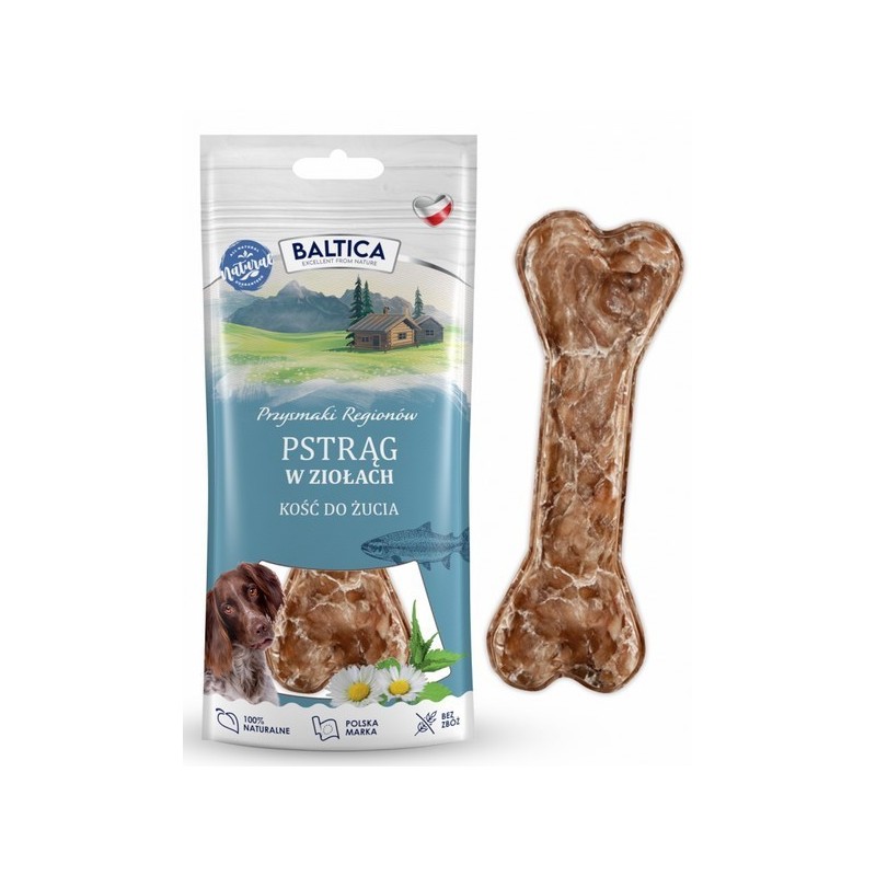 BALTICA PRZYSMAKI REGIONÓW Kość pstrąg w dzikich ziołach 1 szt.