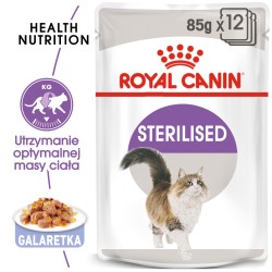 ROYAL CANIN Sterilised Jelly karma mokra w galaretce dla kotów dorosłych, sterylizowanych 85g