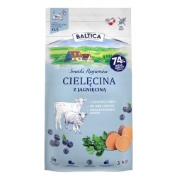 BALTICA SMAKI REGIONÓW Cielęcina z jagnięciną dla małych psów 9 kg