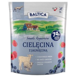BALTICA SMAKI REGIONÓW Cielęcina z jagnięciną dla dużych psów 9 kg