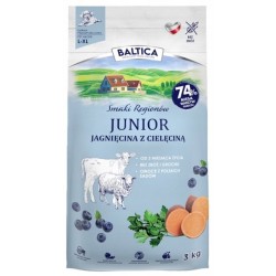 BALTICA SMAKI REGIONÓW Junior Jagnięcina z cielęciną duże rasy 3 kg